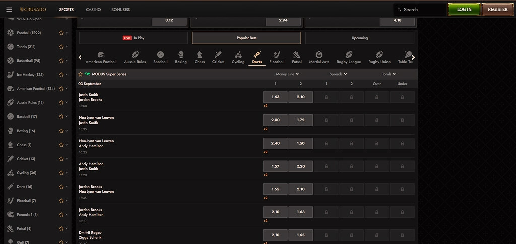 Crusaado Casino Sport Betting
